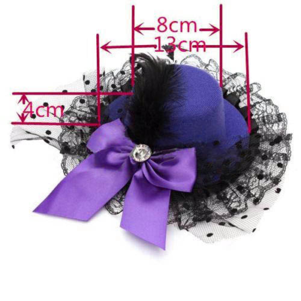 Lady Mini Feather Hat