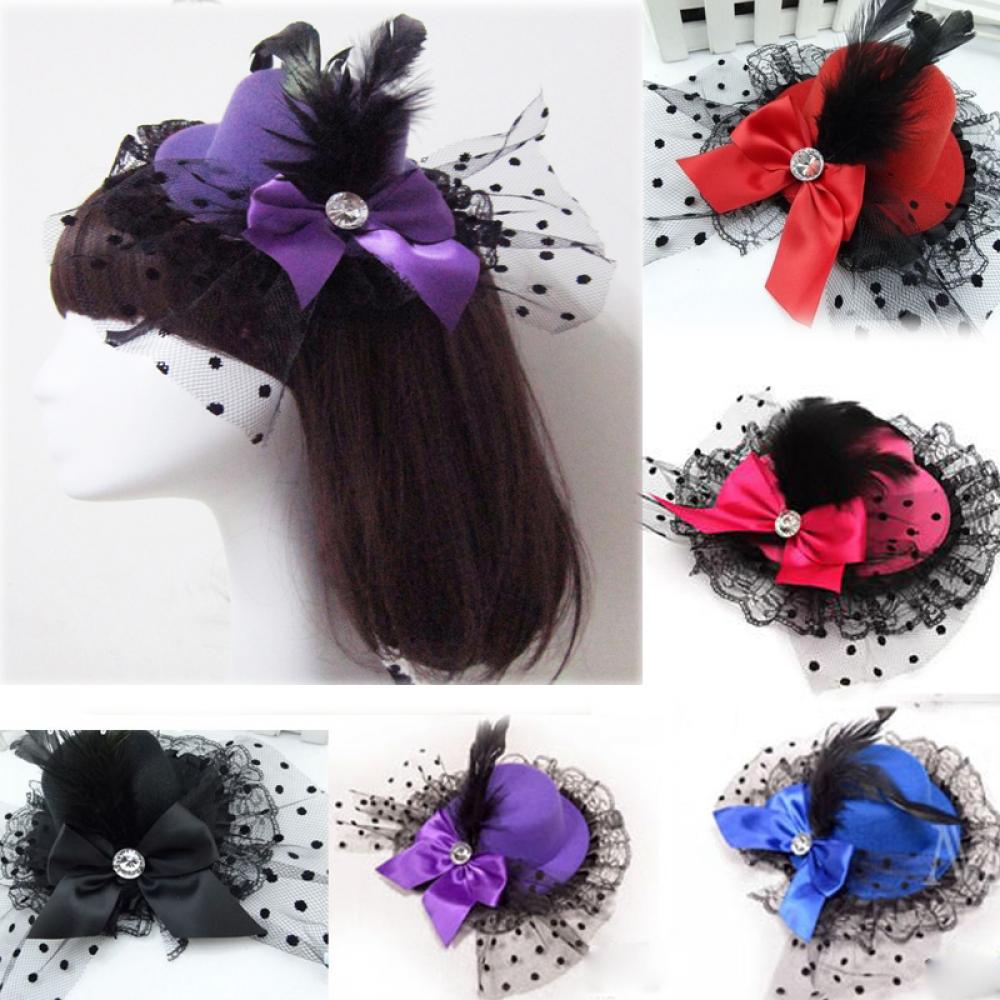 Lady Mini Feather Hat