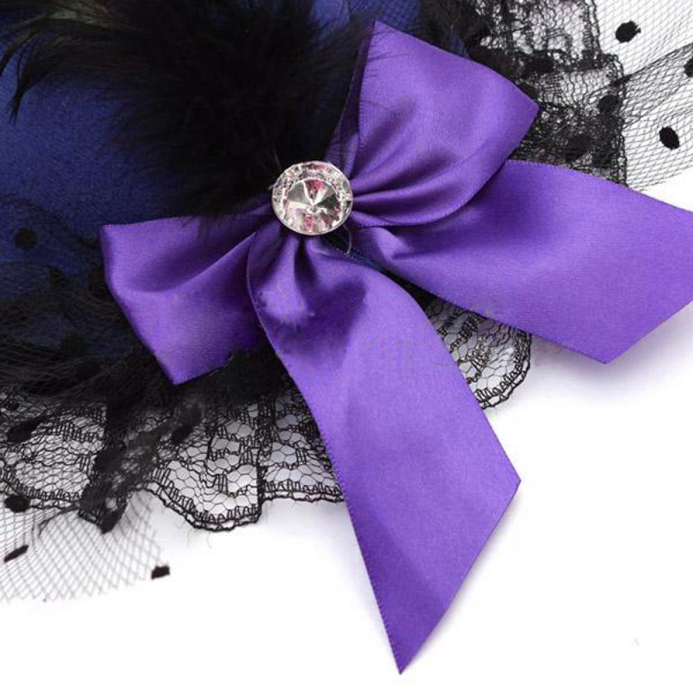 Lady Mini Feather Hat