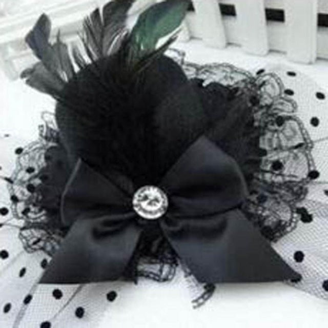 Lady Mini Feather Hat